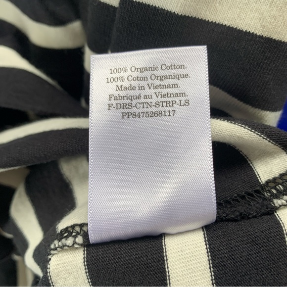 The Organic Cotton Striped Tee Dress - Picture 15 of 15